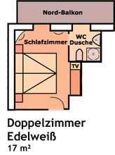 Guest room Edelweiß