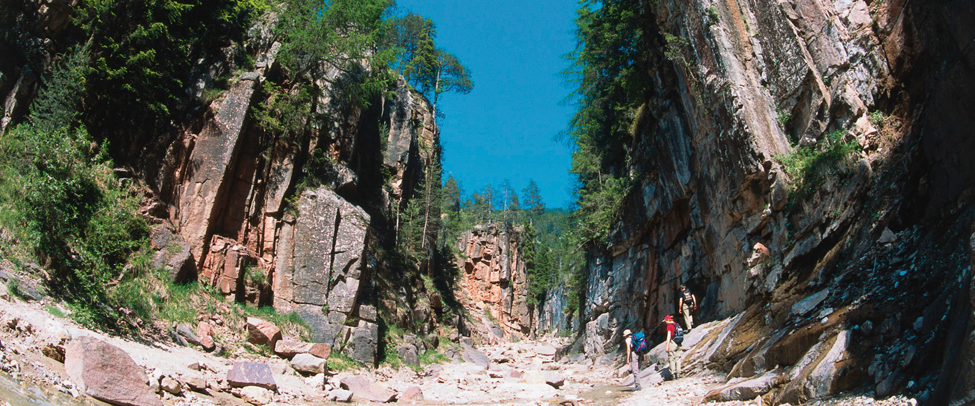 Geoparc la gola del Bletterbach Alto Adige