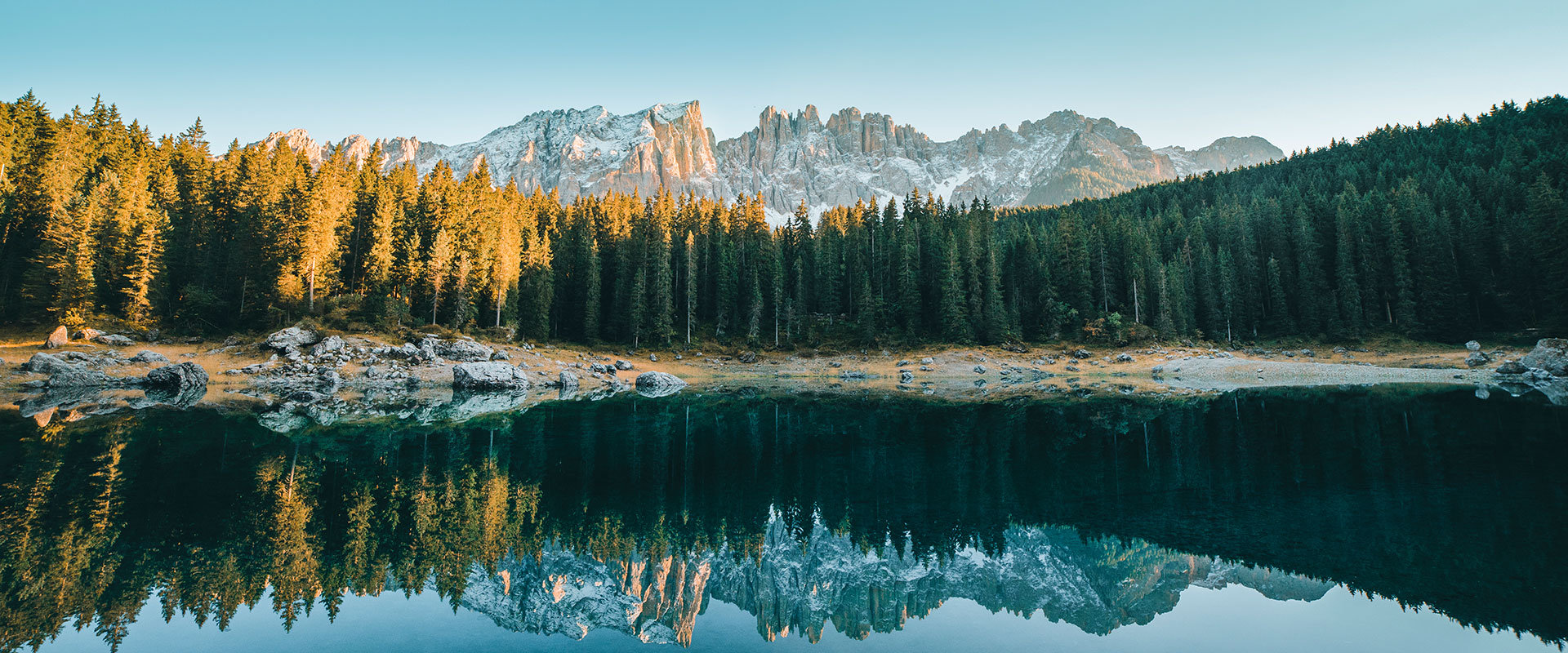 Lake of Carezza Val d'Ega