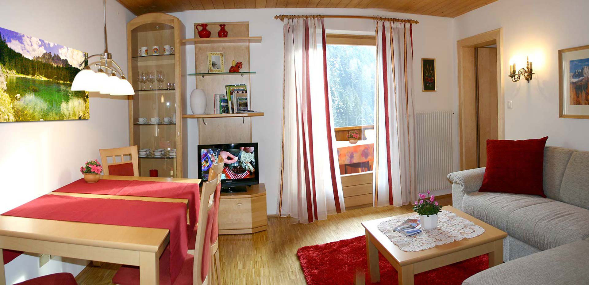 Rooms holiday area Val d'Ega