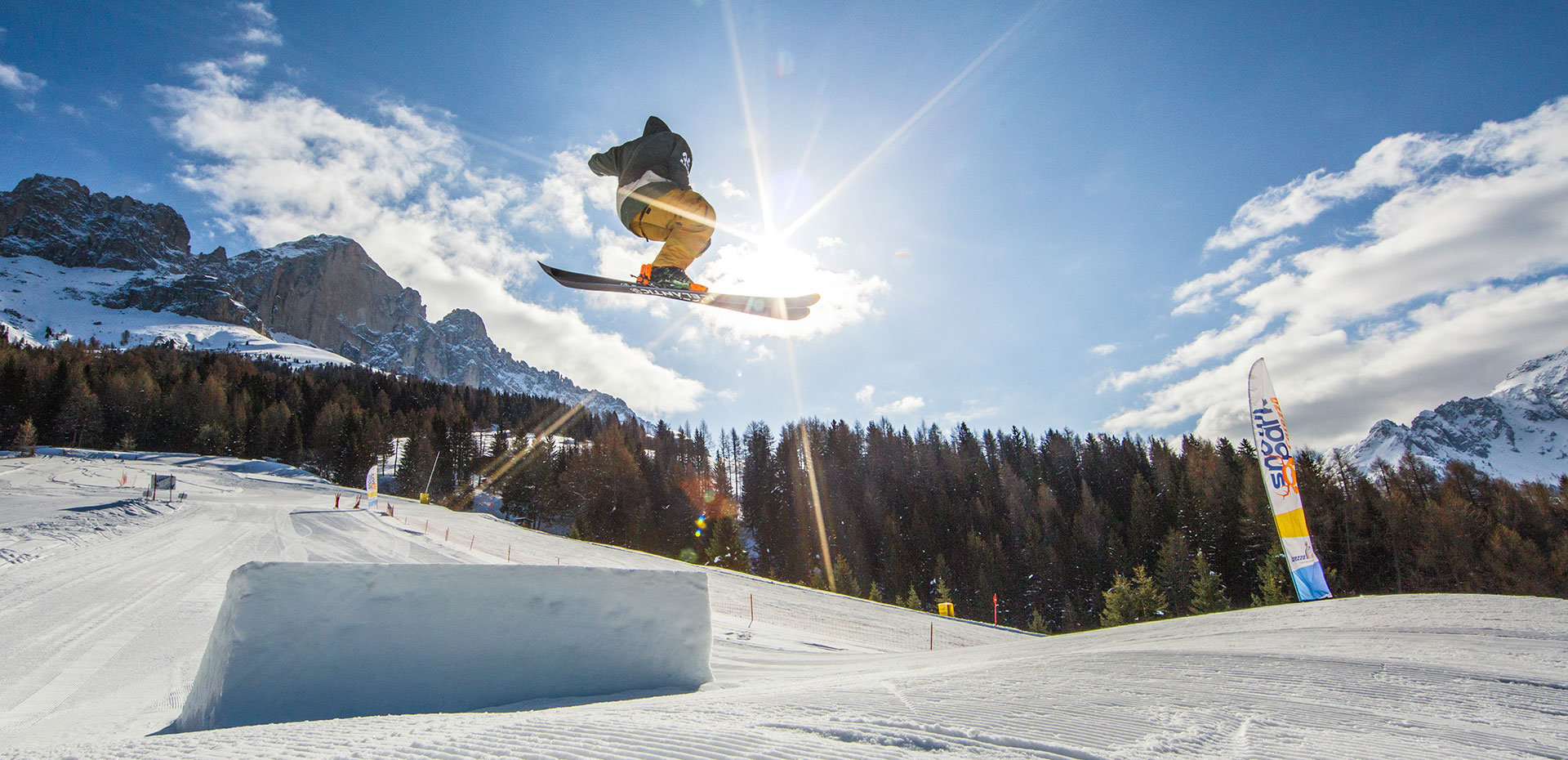 Snowboard a Carezza